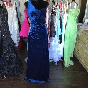 Adrianna Papell Navy Blue Dress